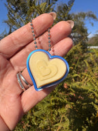 Heart Clicker Keychain