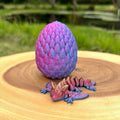 Small Dragon Egg with Tiny Wyvern