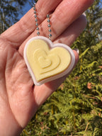 Heart Clicker Keychain
