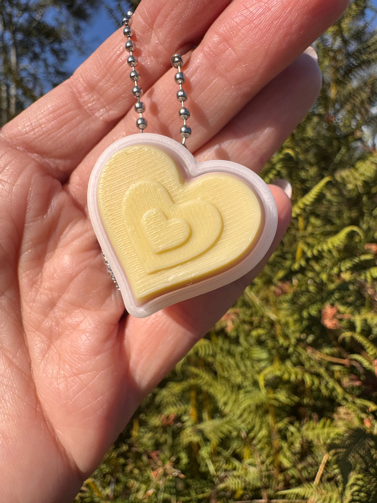 Heart Clicker Keychain