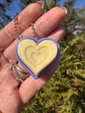 Heart Clicker Keychain