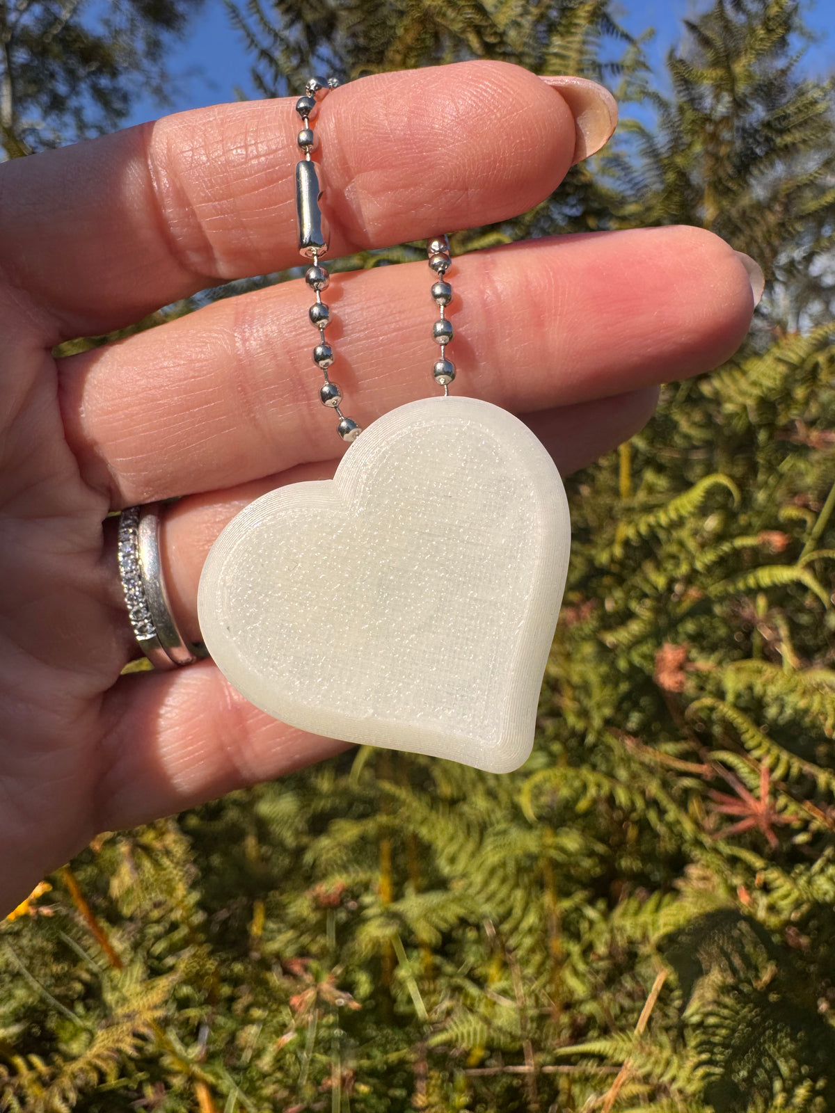 Heart Clicker Keychain