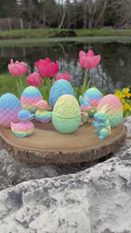 Bunny with Ornate Egg